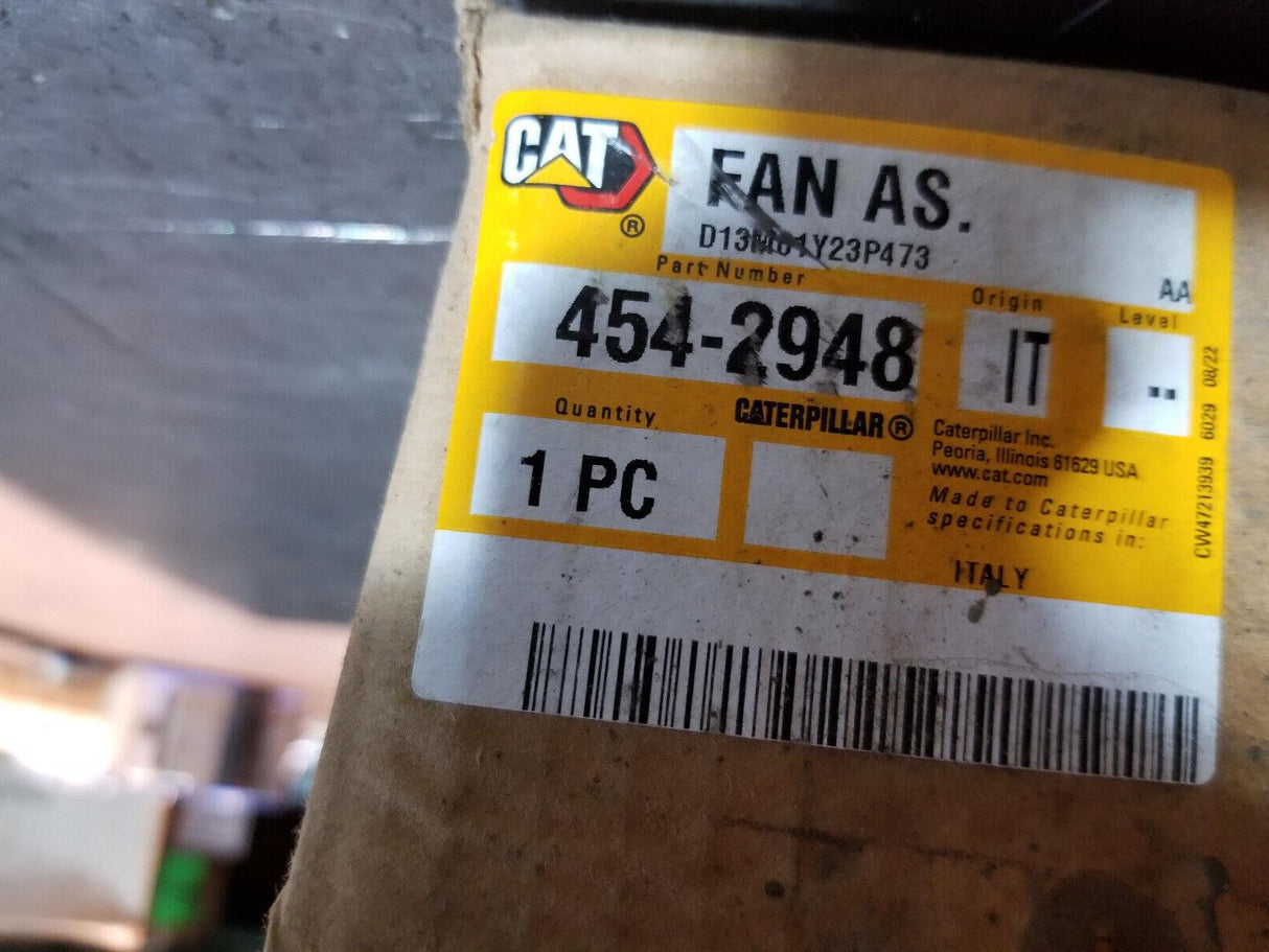 454-2948 CAT 24 Volt Refrigerant Condenser Fan 4542948