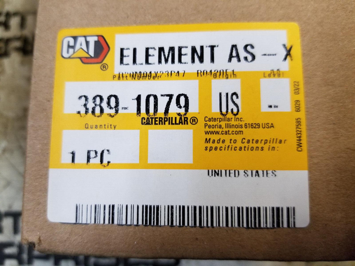 389-1079 CATERPILLAR HYDRAULIC FILTER 3891079