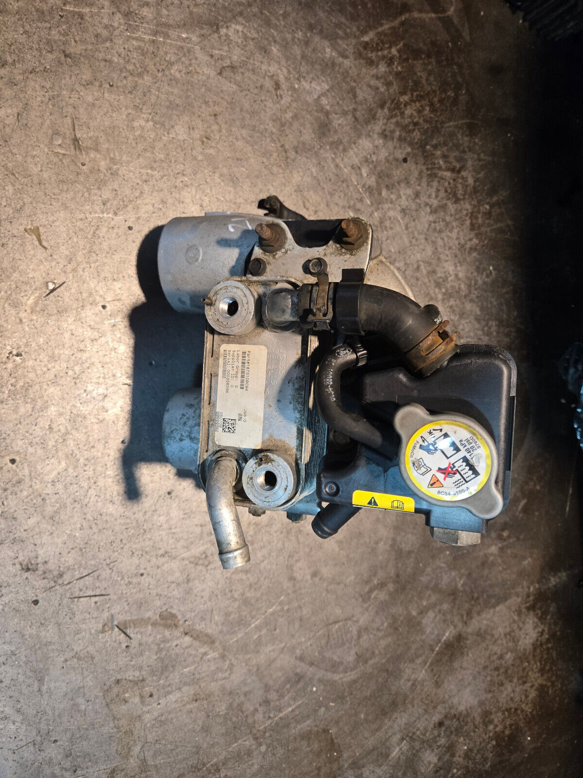 08-10 2008 6.4 Powerstroke Turbo Diesel International 6.4 Fuel Cooler 1875109C93
