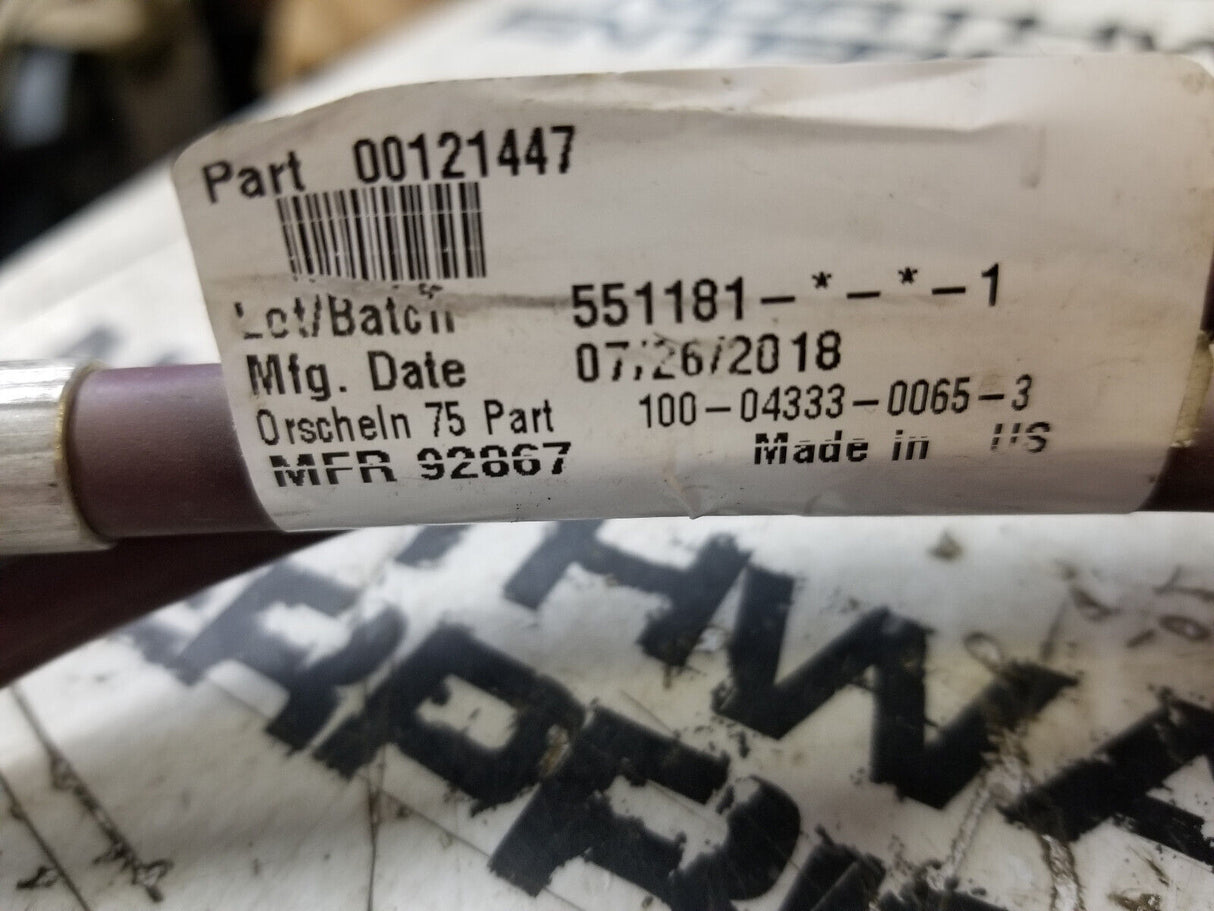 NEW TRANSMISSION SHIFTER CABLE  65 IN. LONG 0121447 00121447 ALLISON BLUEBIRD