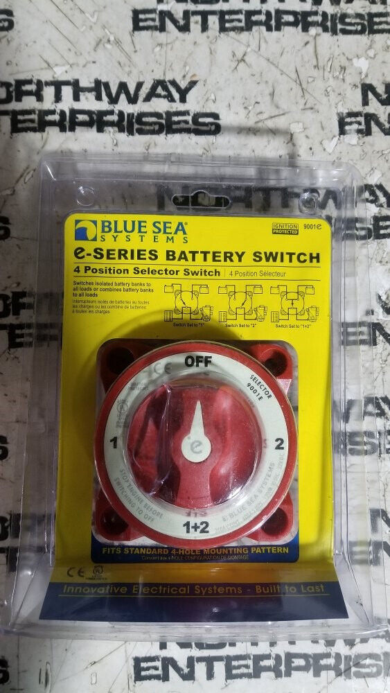 9001E Blue Sea 9001e e-Series Battery Switch Selector