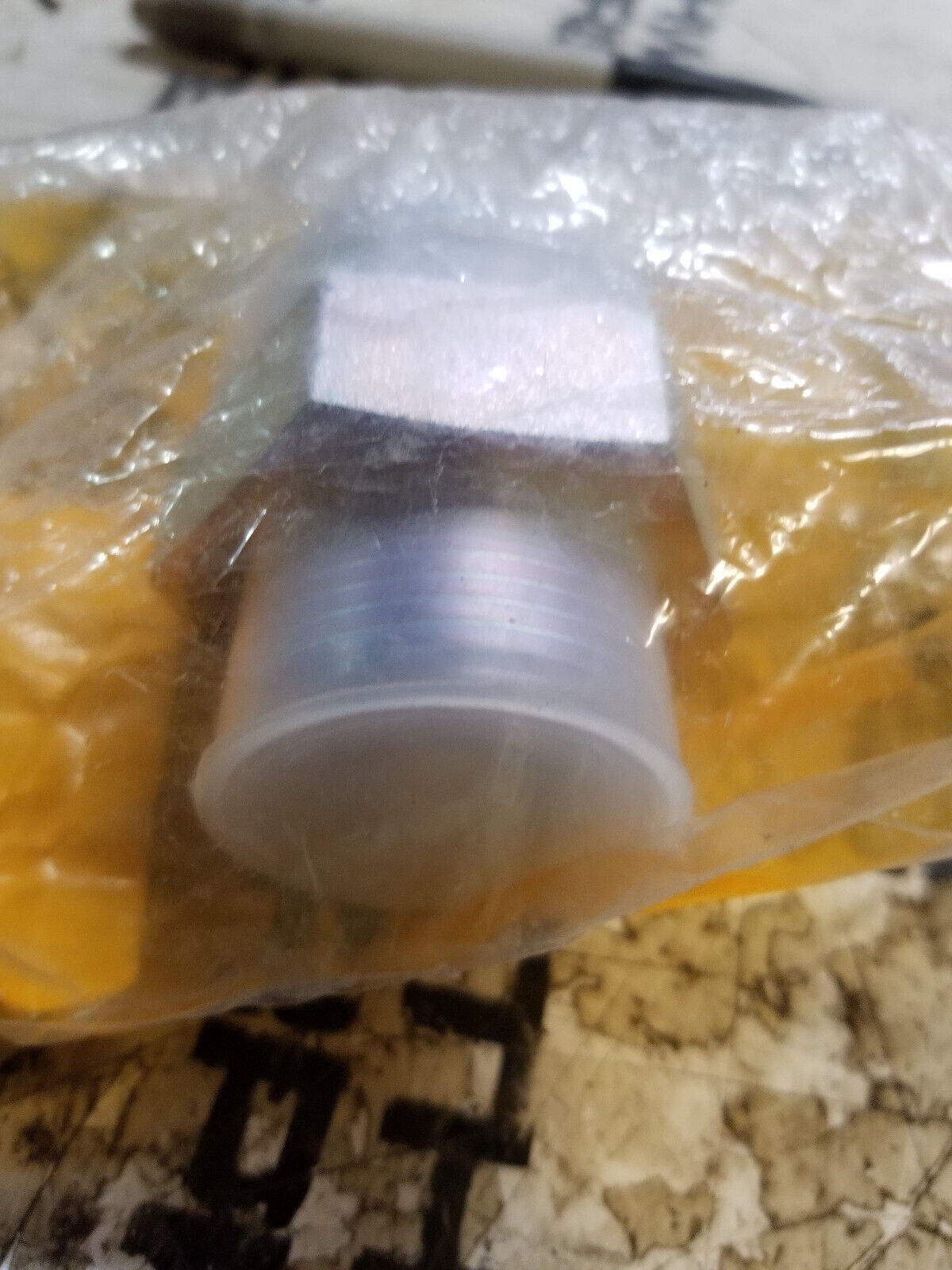 6V-9875 CAT 47.63mm Hexagonal Fluid Carrying Adapter