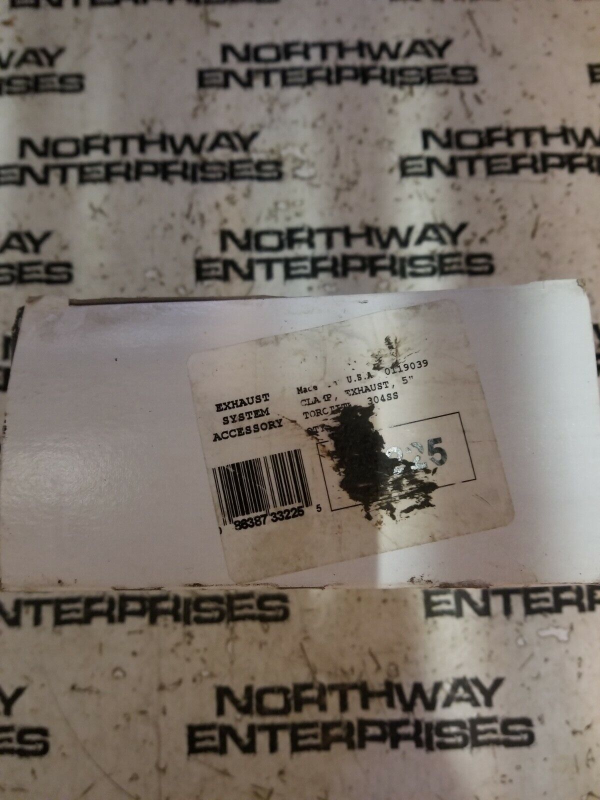 NAPA Torctite Exhaust Clamp 3" 304SS 733-5978 Easy Seal