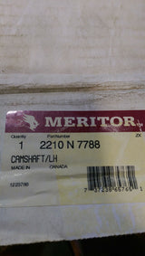 MERITOR 2210N7788 - Air Brake Camshaft - Drive or Steer Axle, 16.5 in. Brake Dru