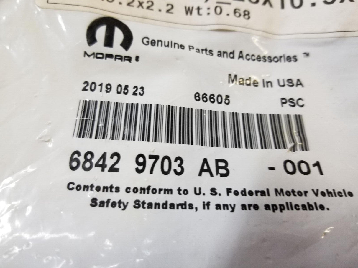 68429703AB MOPAR 17 WAY WIRING HARNESS