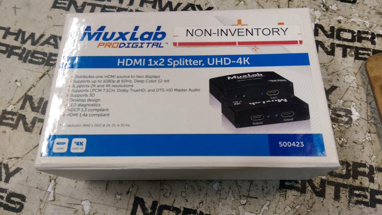 MUXLAB 500423 HDMI SPLITTER PRODIGITAL UHD-4K
