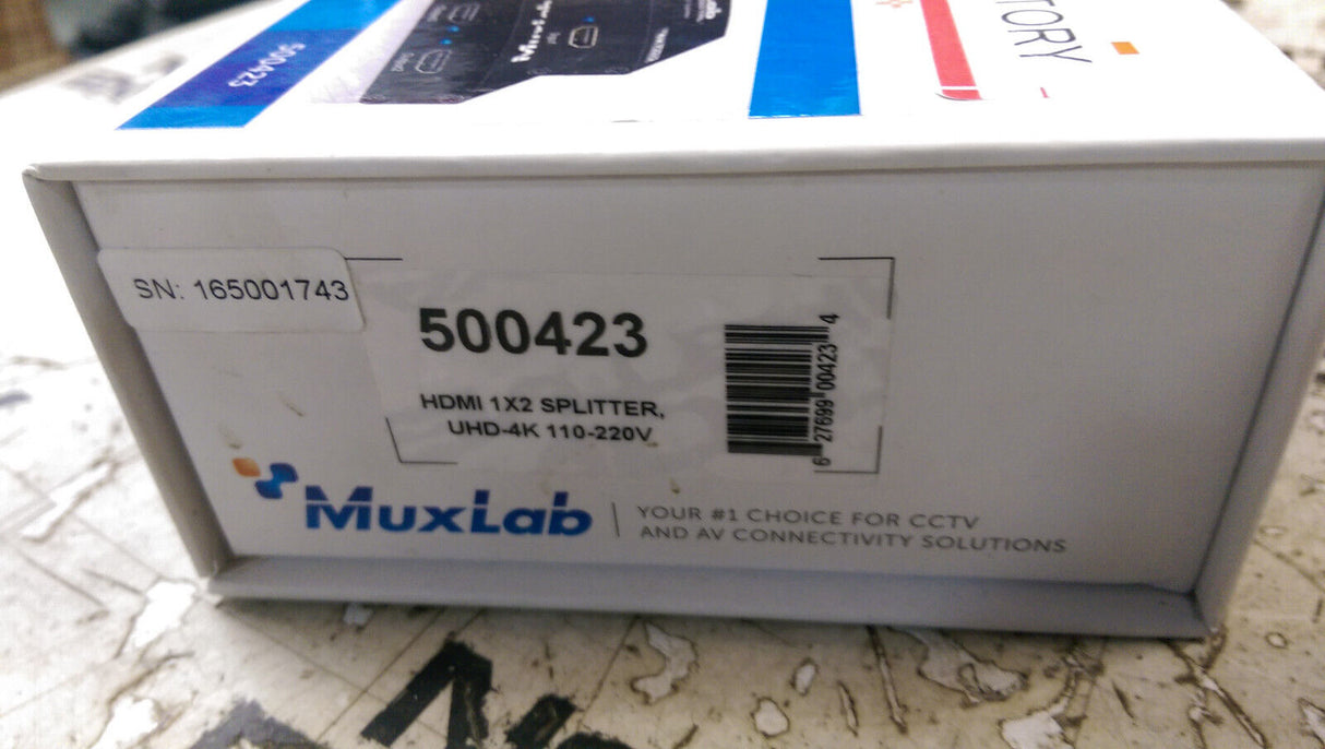 MUXLAB 500423 HDMI SPLITTER PRODIGITAL UHD-4K
