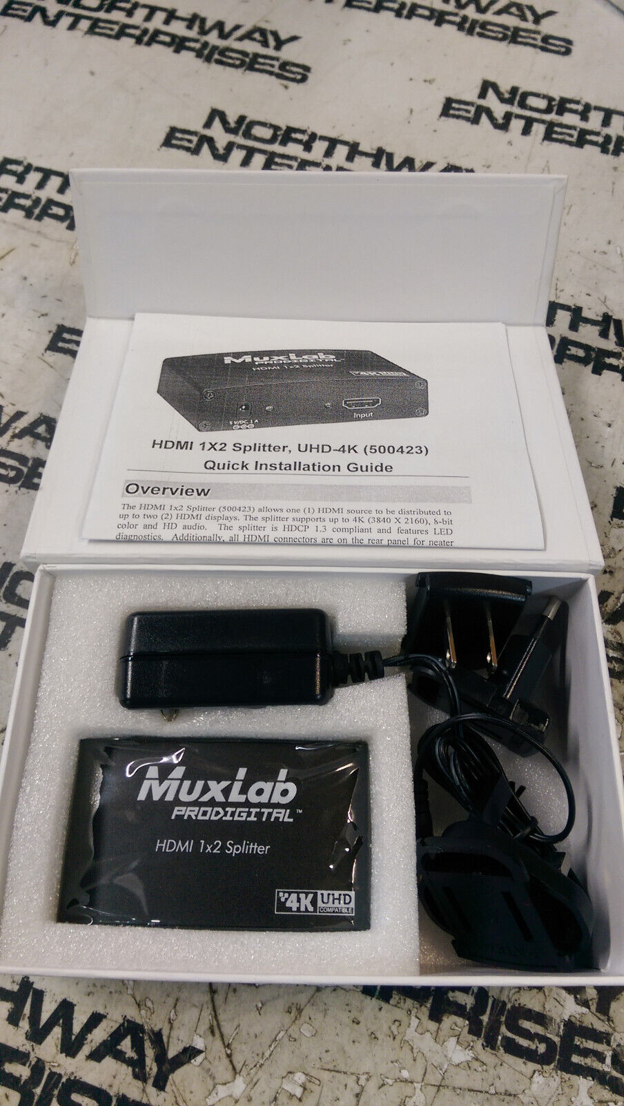 MUXLAB 500423 HDMI SPLITTER PRODIGITAL UHD-4K