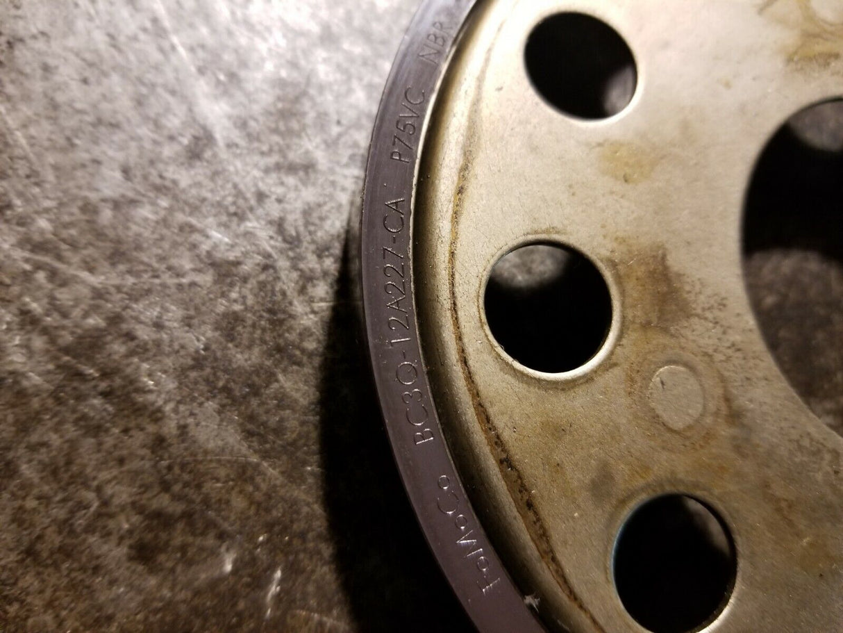BC3Z-12A227-A bc3q-12a227-ca OEM CRANKSHAFT TIMING RING 6.7L V8 T/C DIESEL FORD