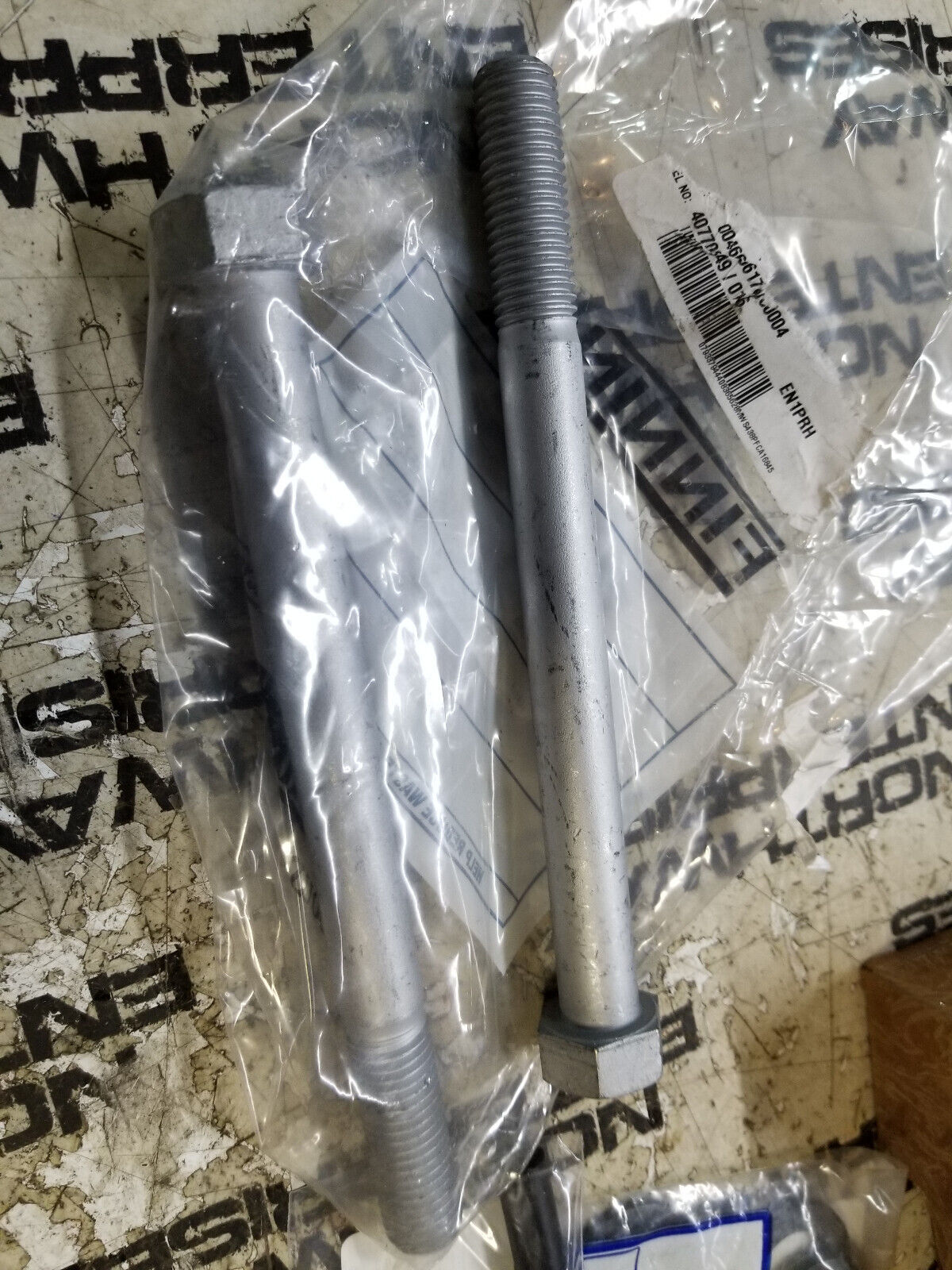 PACK OF 2 BOLTS - 299-3399: 3/4-10 Thread Hex Head Bolt