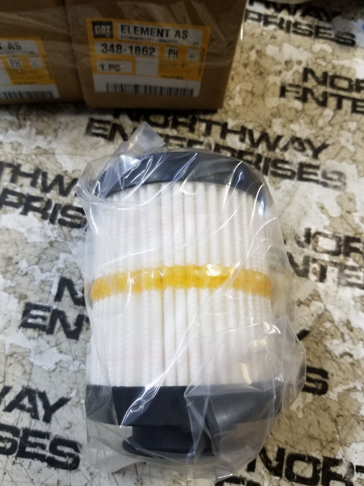 LOT OF 2PC - 348-1862 CATERPILLAR HYDRAULIC FILTER ELEMENT 3481862
