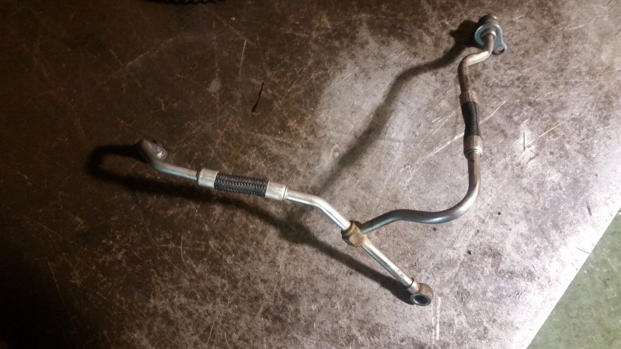 08-10 2008-2010 Ford Diesel 6.4L Engine Turbo Oil Supply Line 8C3Z-9T516-C