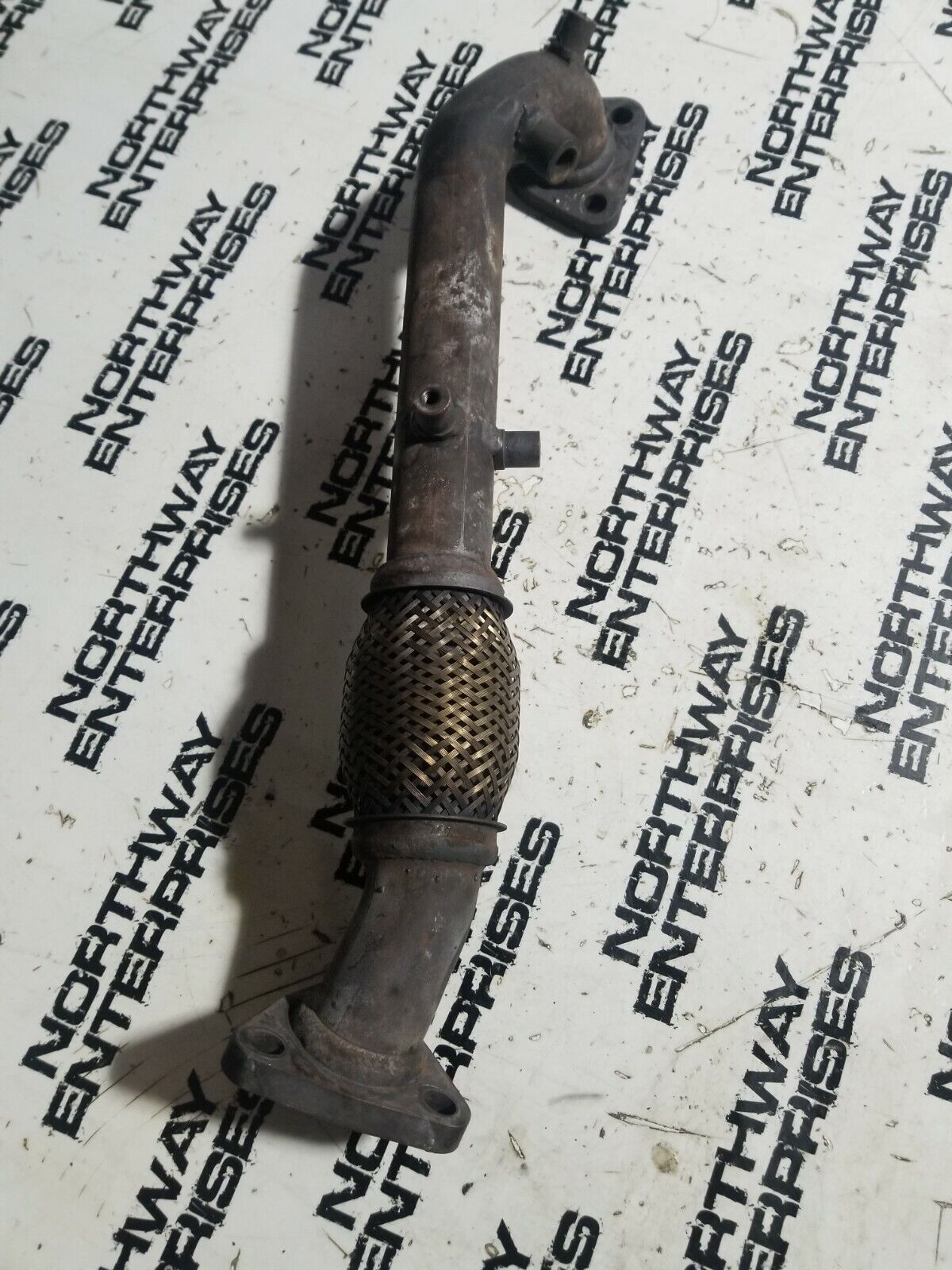 2016 NISSAN TITAN XD 5.0L CUMMINS EGR EXHAUST PIPE 4378272 14012-EZ40C