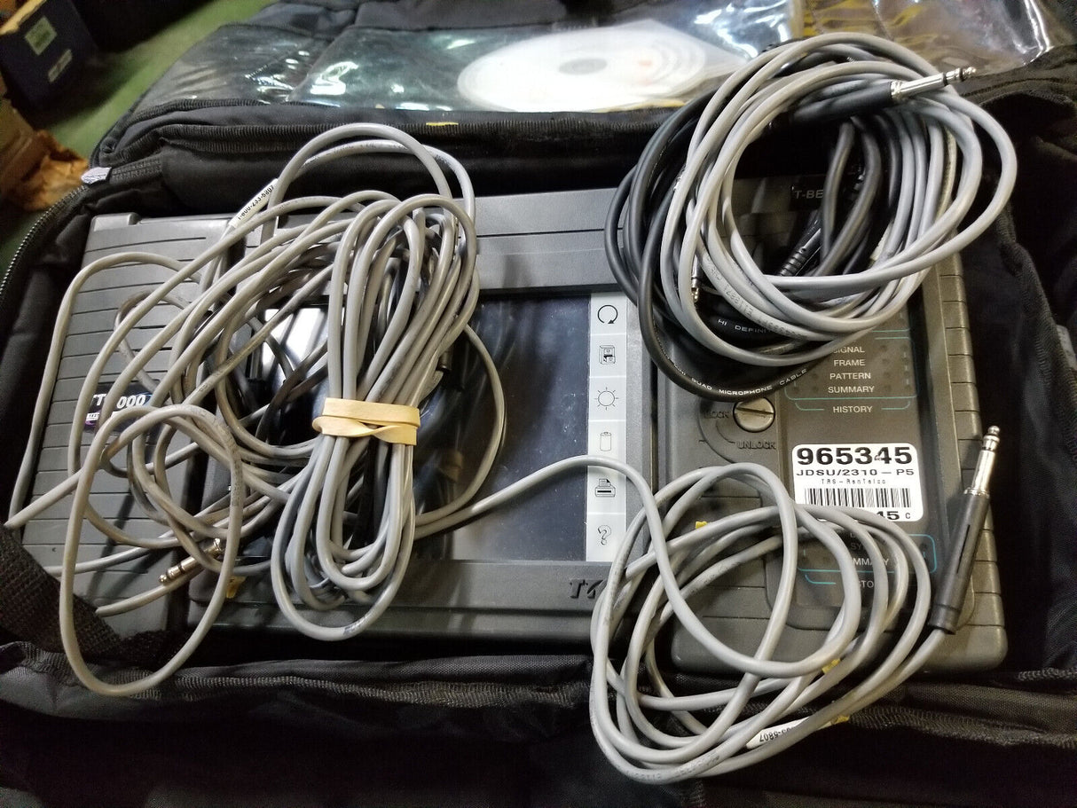 ACTERNA TTC2000 TESTPAD NO POWER CHORD