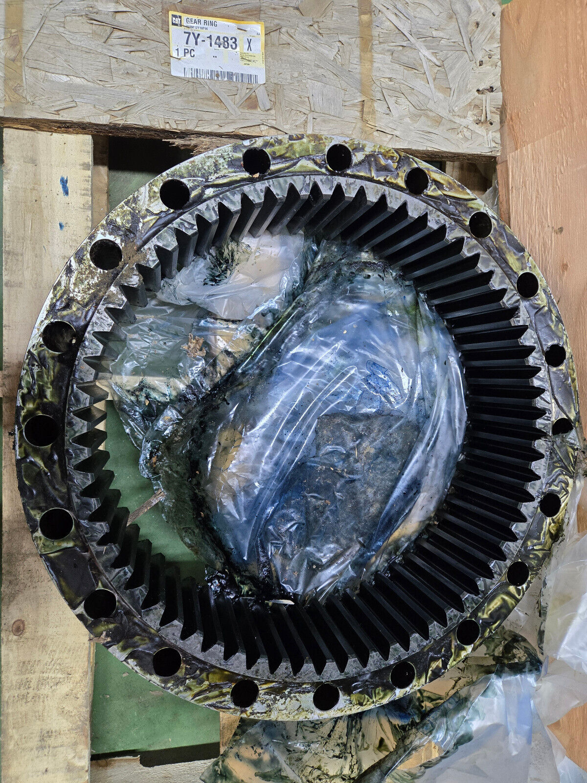 Caterpillar 7Y-1483 63-Tooth Gear-Ring - For Planetary Gear Sets Of Final Drives