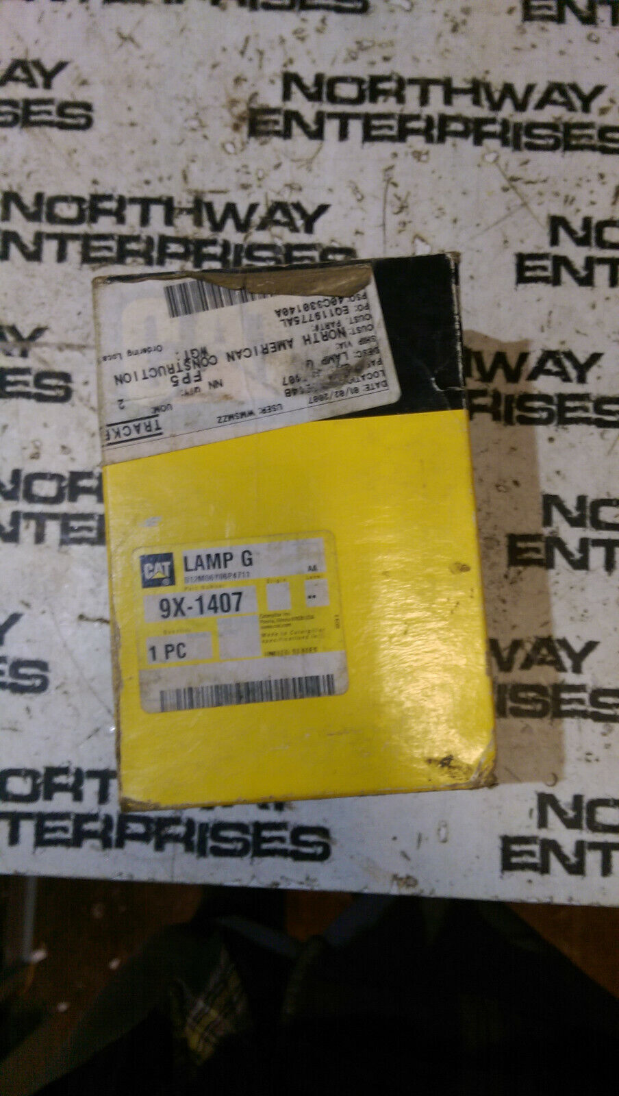 CAT 9X-1407 LAMP