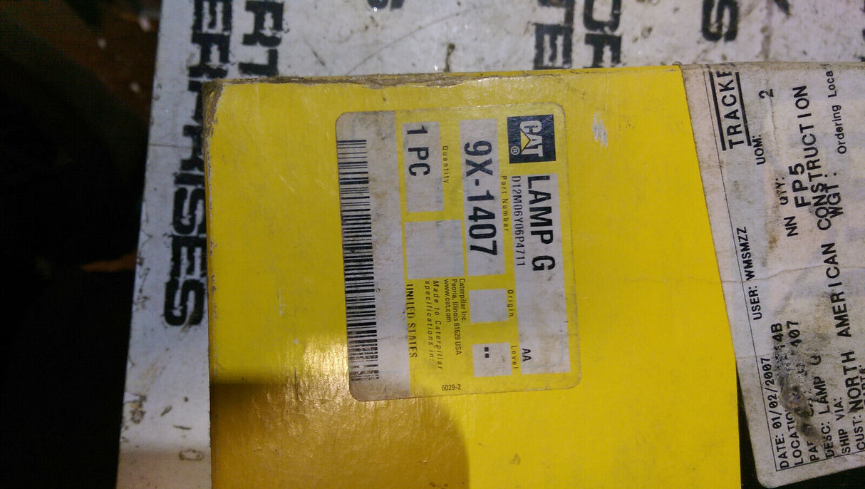 CAT 9X-1407 LAMP