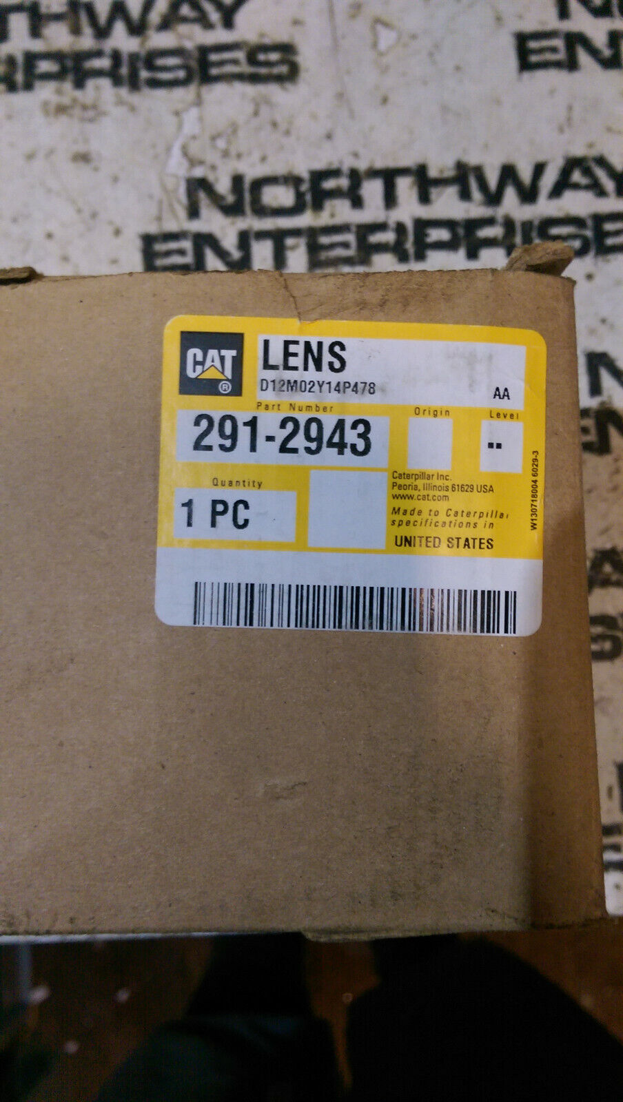 CAT 291-2943: LENS