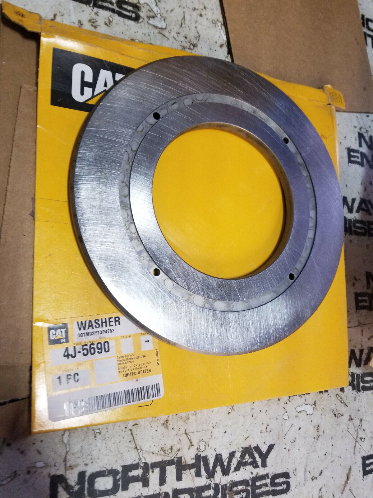 4J-5690 CATERPILLAR THRUST WASHER