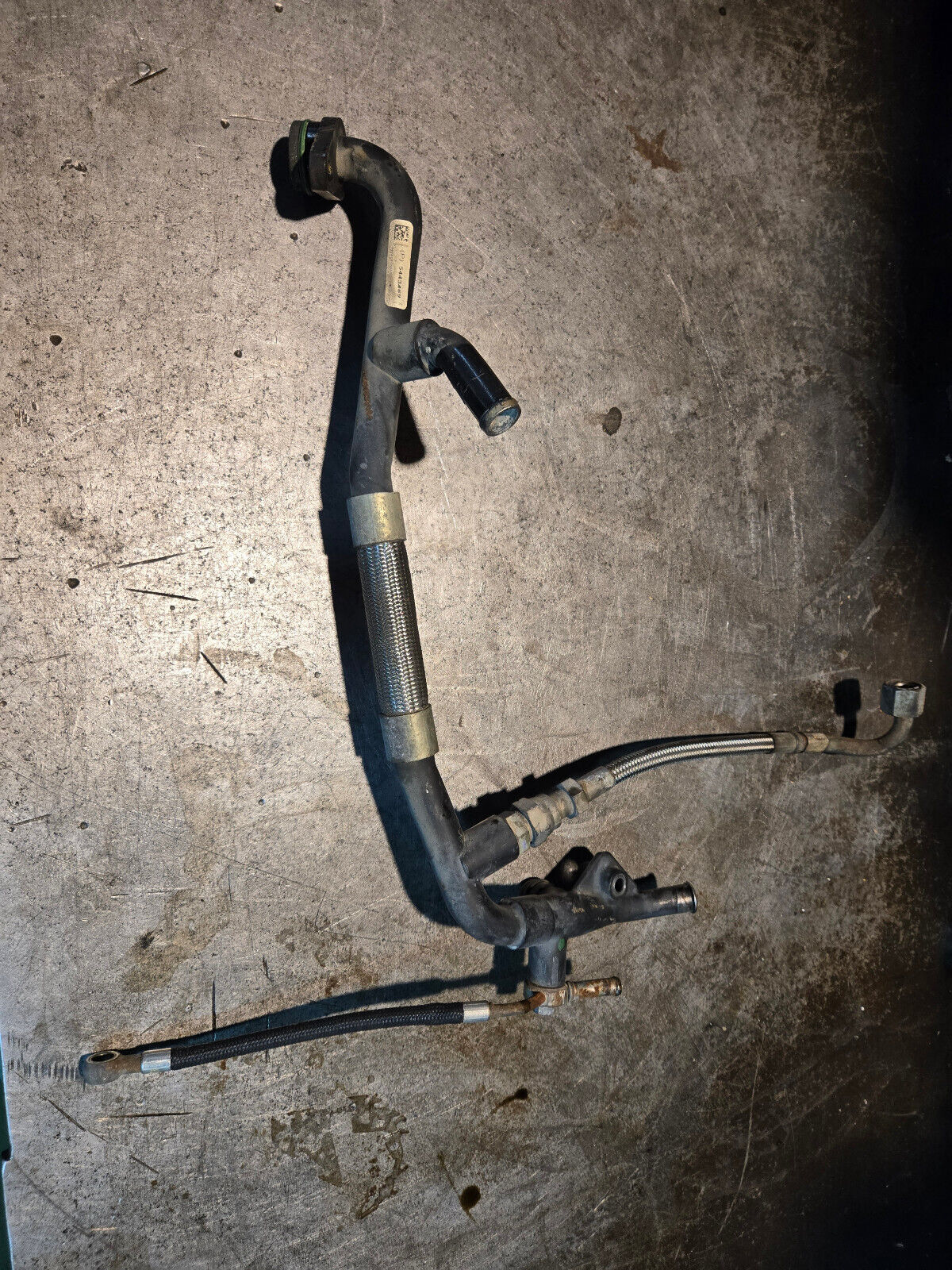 5443469 6.7L CUMMINS 2020 C&C Exhaust cooler water outlet tube P5443469