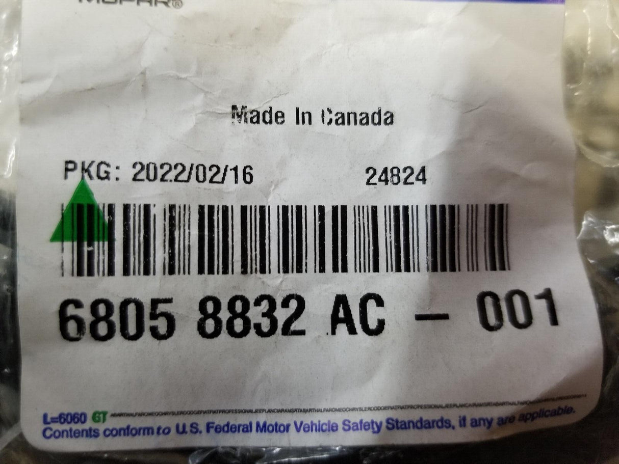 68058832AC MOPAR RAD SUPPORT FASTENER KIT