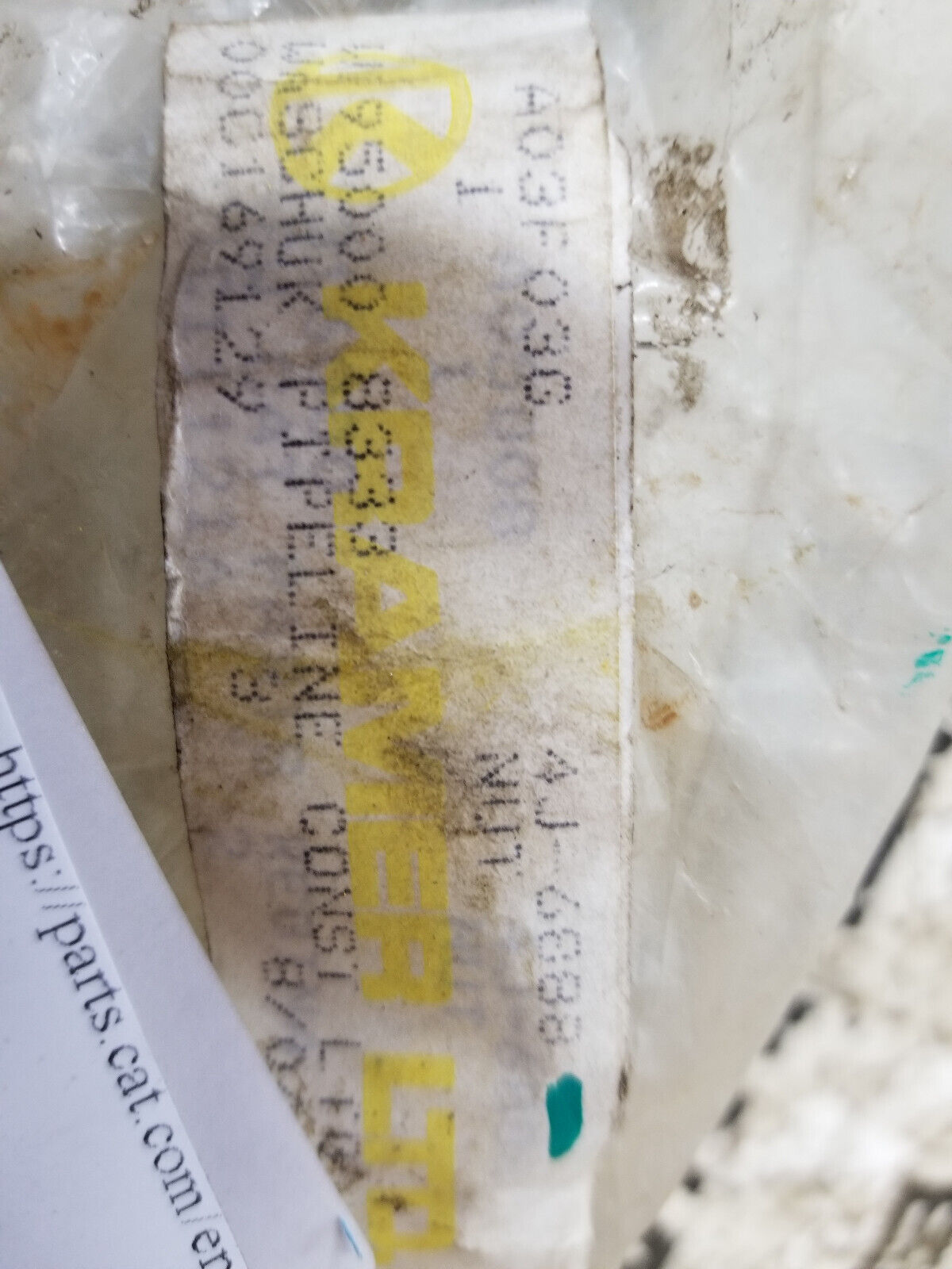 4J-6888 2 3/4''-12 Hex Lock Nut 4J6888
