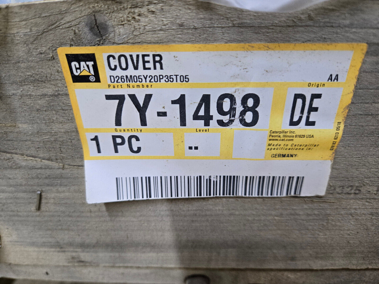 Caterpillar 7Y-1498 CAT Lock Cover - So The Final Drive Train Group Lasts Longer