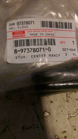 8-97378071-0 ISUZU CENTER SCREW LOT OF 4 PIECES