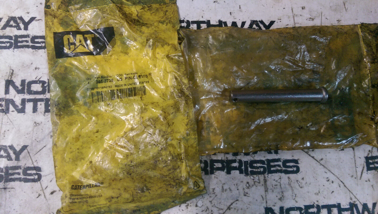 3457738 Caterpillar Clevis Pin 345-7738 QTY-1