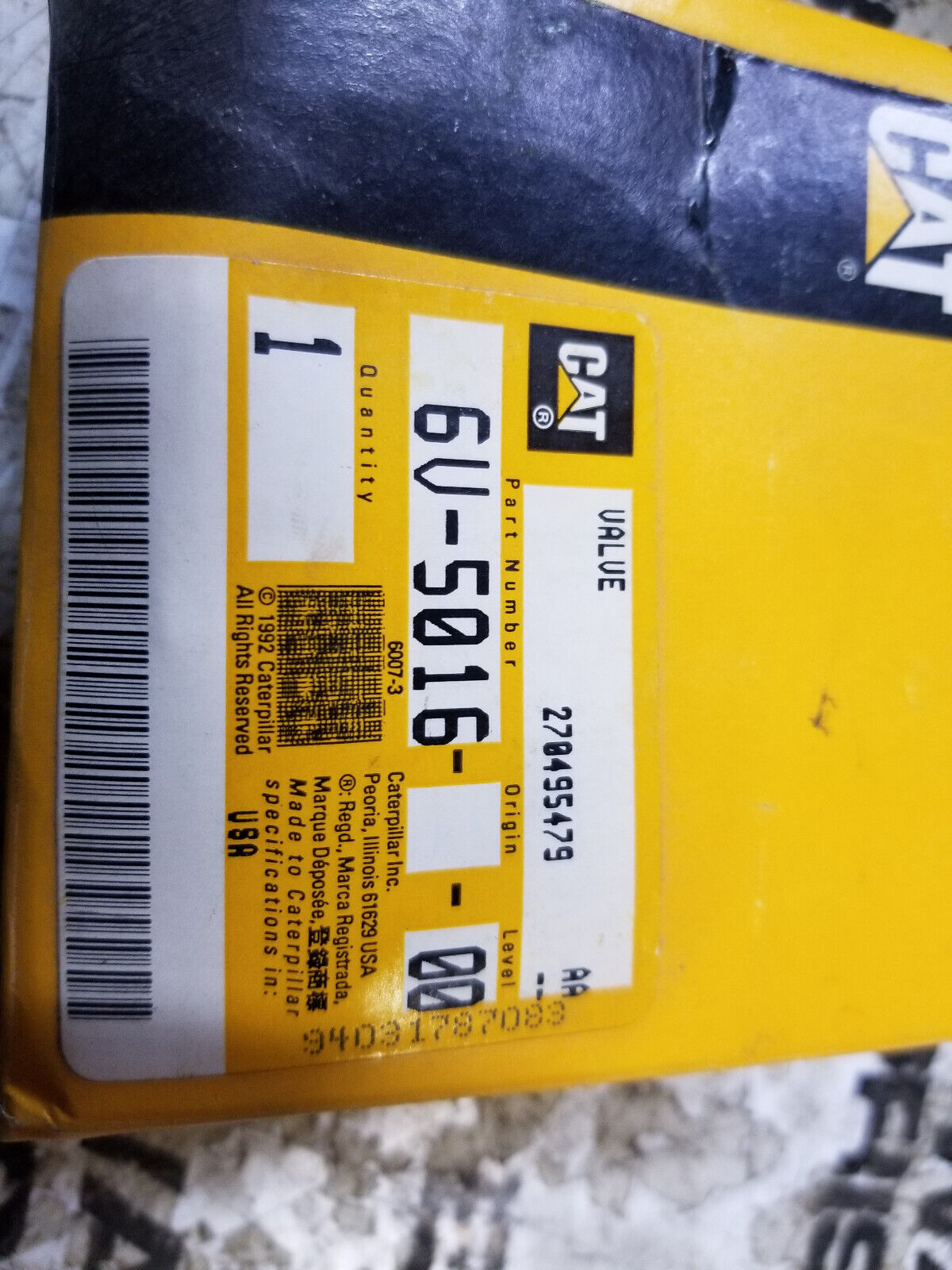 6V-5016 1/2" Thread Ball Valve 6V5016