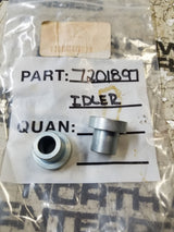 BOBCAT IDLER SPACER 7201897 LOT OF 2PC AS SHOWN LOT OF 2 SPACERS