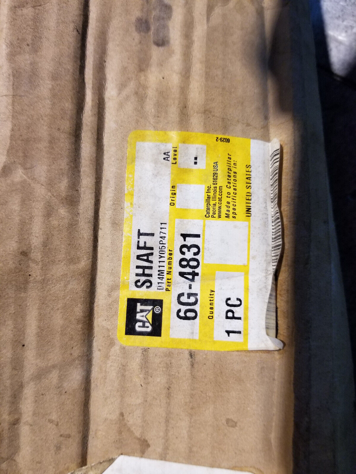 OEM 6G-4831 450mm Long Circle Blade Shaft 6G4831 16M 14H NA 18M3 16M3 14M 14M-