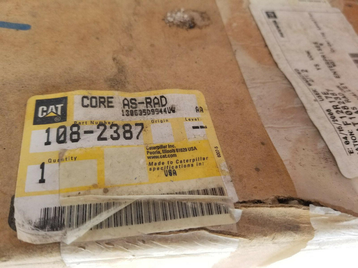 108-2387 CATERPILLAR RADIATOR
