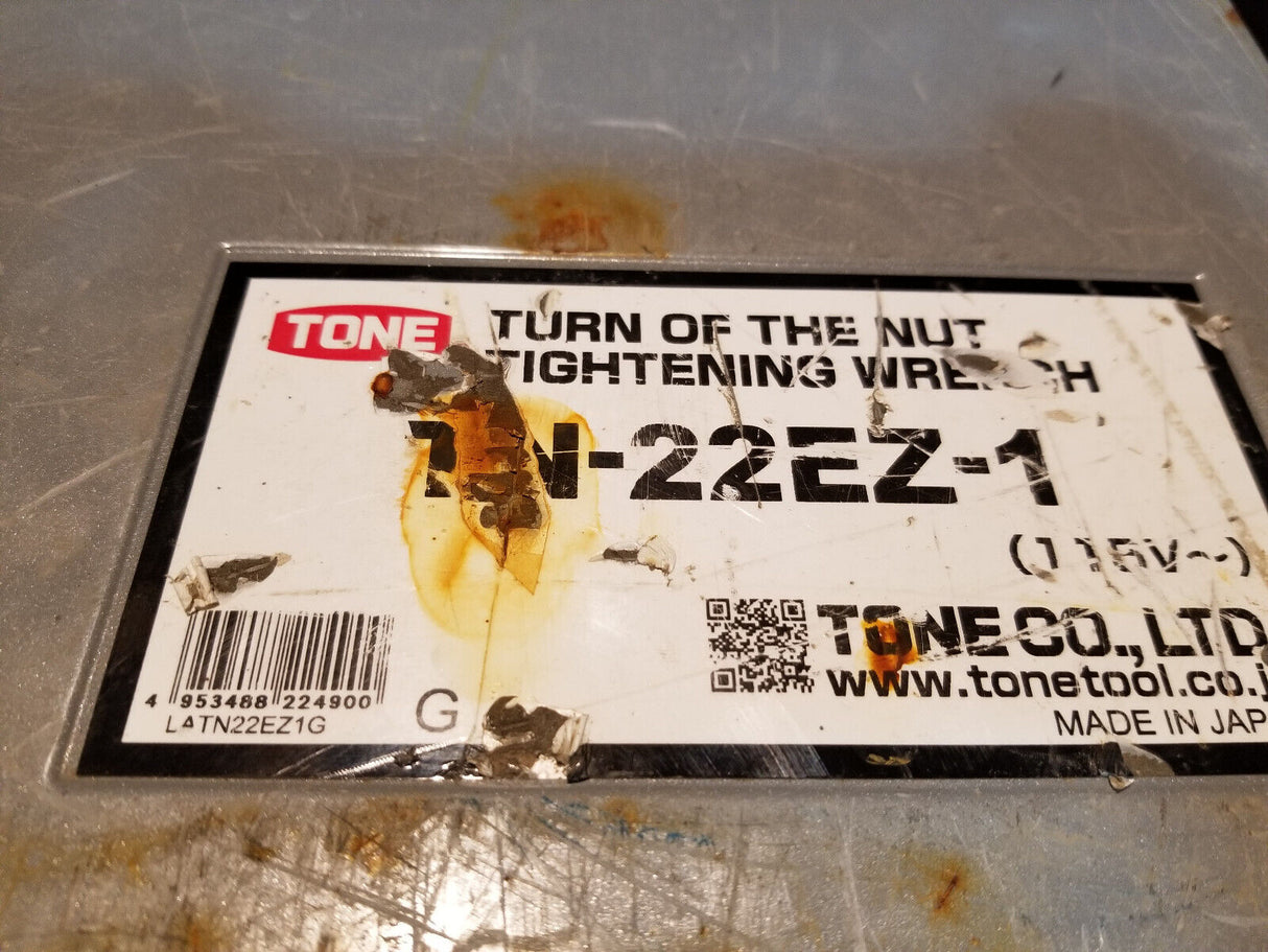 TN-22EZ-1 Tone Shear Wrench Model TN-22EZ-1 - Turn of the Nut Tightening Wrench