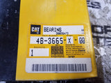 GENUINE 4B-3665 CAT 45mm Internal Diameter Single Row Ball Bearing 4B3665
