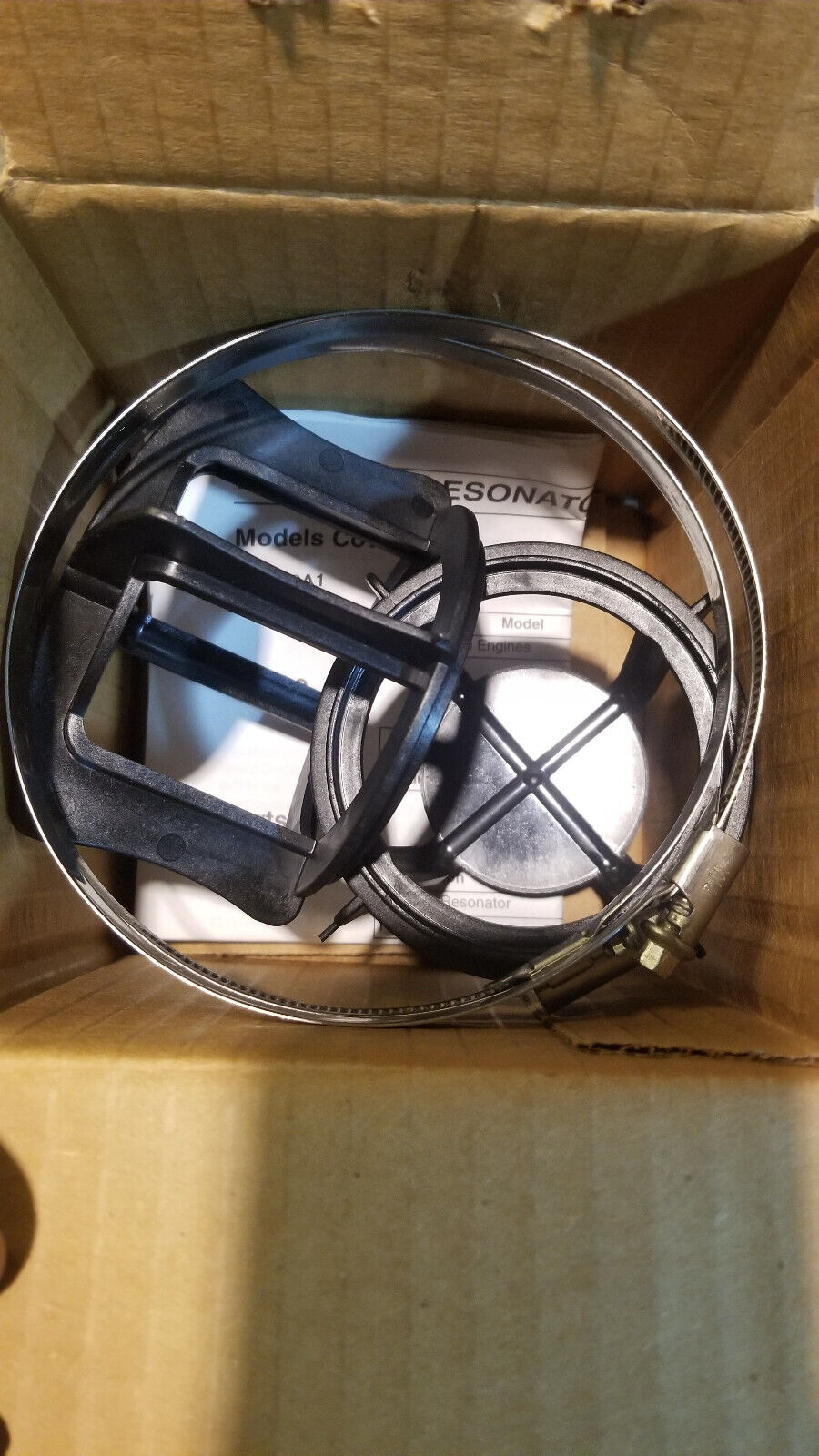 Mercury Mercruiser Quicksilver 860222a1 Resonator Kit 860222