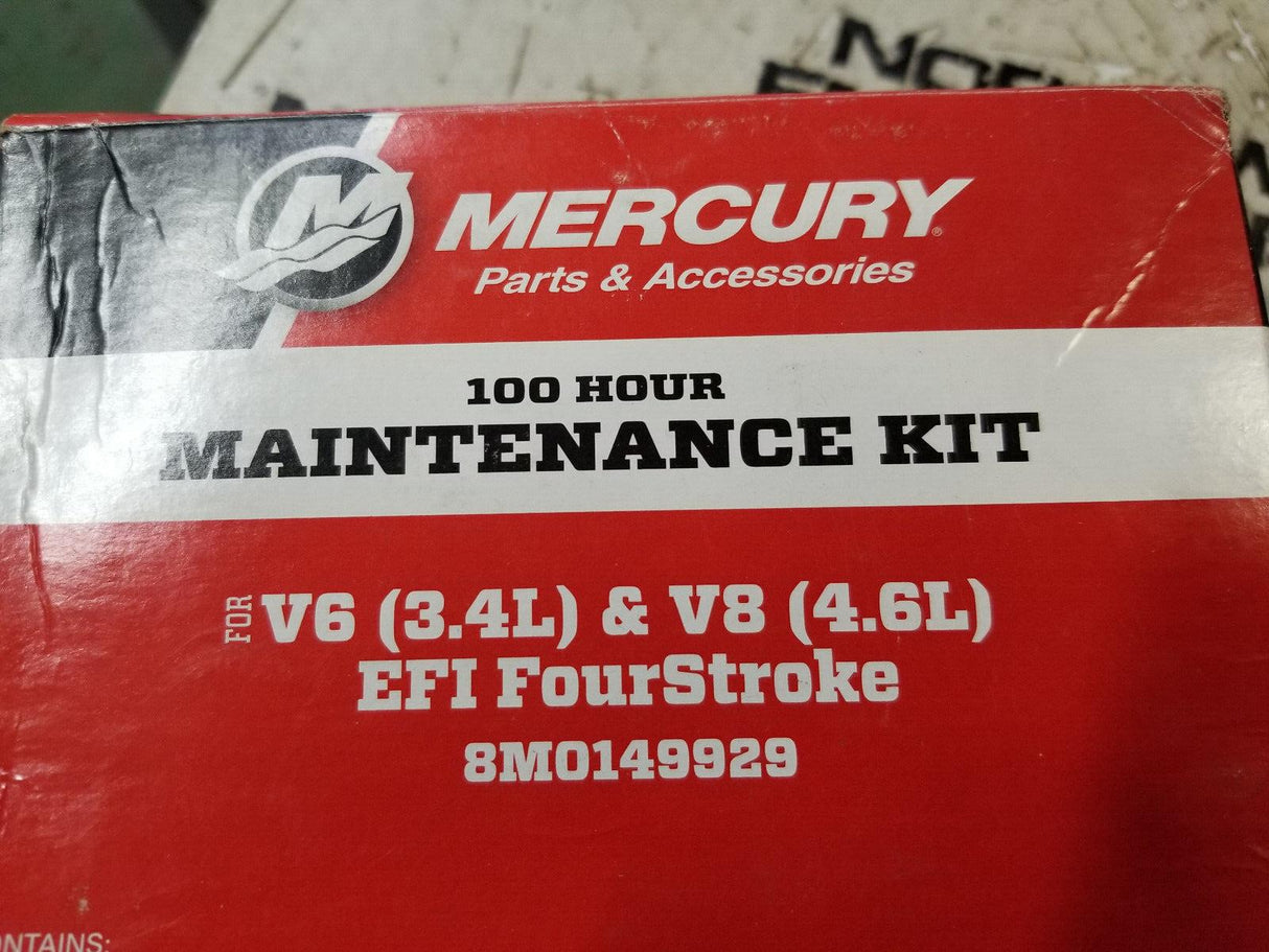 Mercury 100-Hour Engine Maintenance Kit - 8M0149929