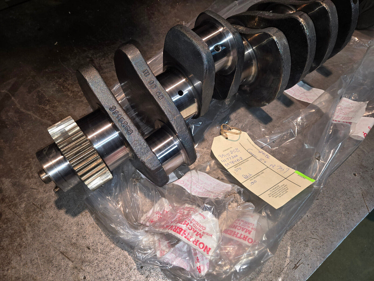REMAN CUMMINS 5.9L USED OEM CRANKSHAFT 3915258 3978482 SONOFLUXED POLISHED