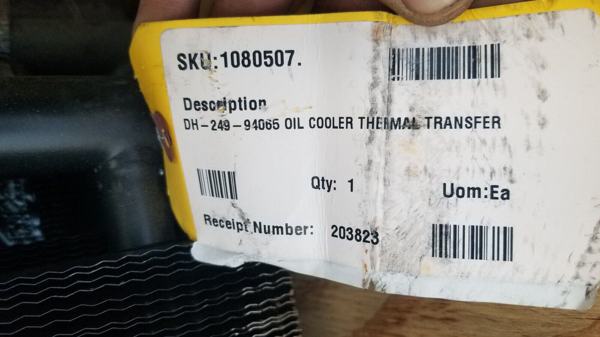 DH-249-94065 THERMAL TRANSFER PRODUCTS HEAT EXCHANGER OIL COOLER DH-249