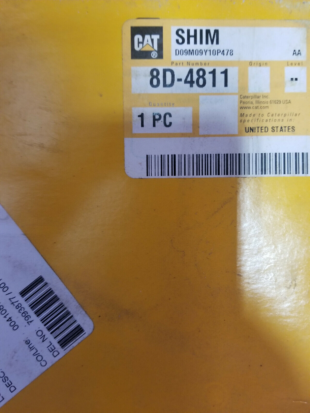 8D-4811 CATERPILLAR SHIM