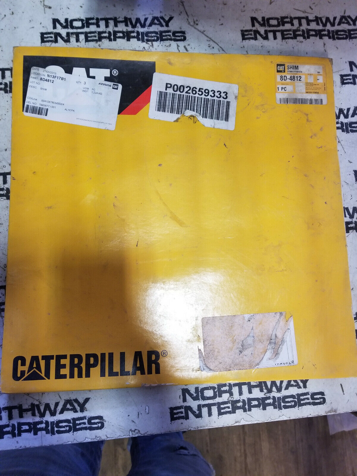 8D-4812 CATERPILLAR SHIM