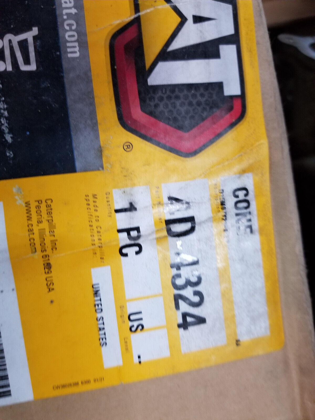 4D-4324 247.65mm Tapered Roller Cone Bearing 4D4324