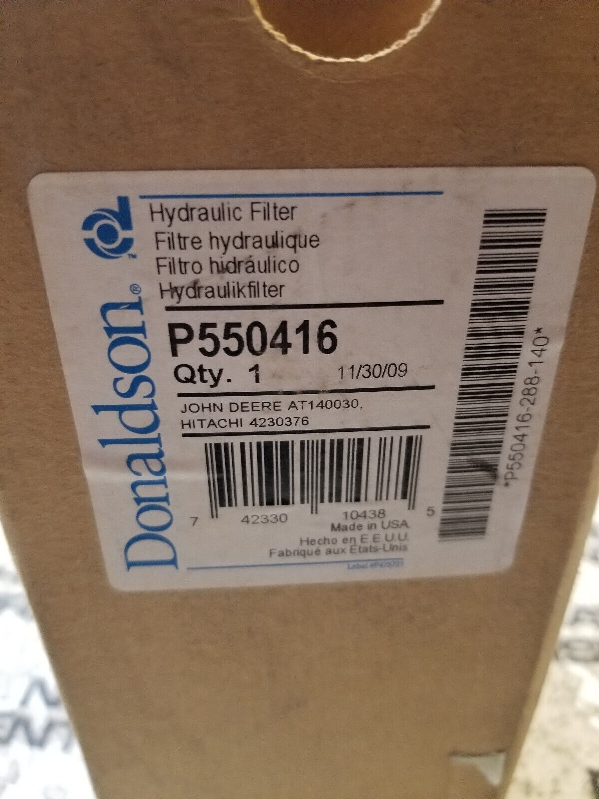 P550416 DONALDSON FILTER