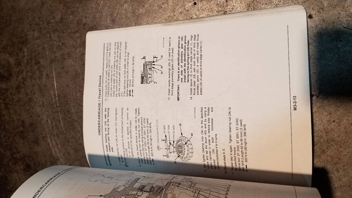 HITACHI Zaxis 330-3 350-3 LC LCH LCK LCN Service Workshop Manual W1V7-E-00