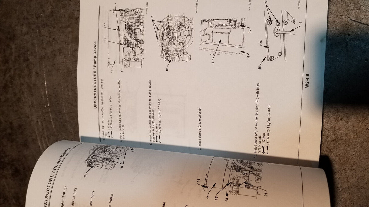 HITACHI Zaxis 330-3 350-3 LC LCH LCK LCN Service Workshop Manual W1V7-E-00