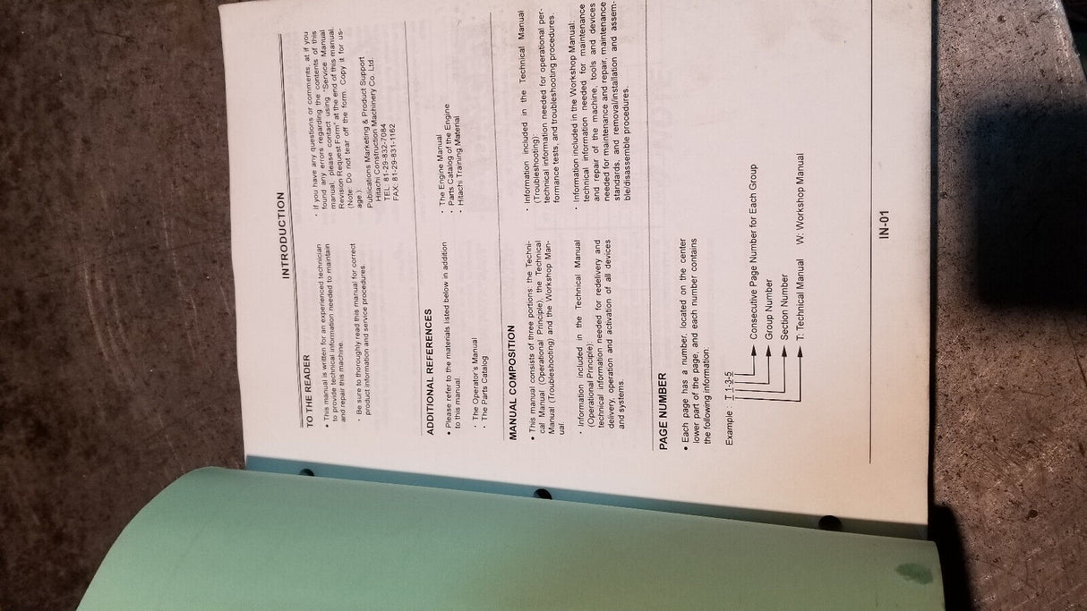 HITACHI Zaxis 330-3 350-3 LC LCH LCK LCN Service Workshop Manual W1V7-E-00