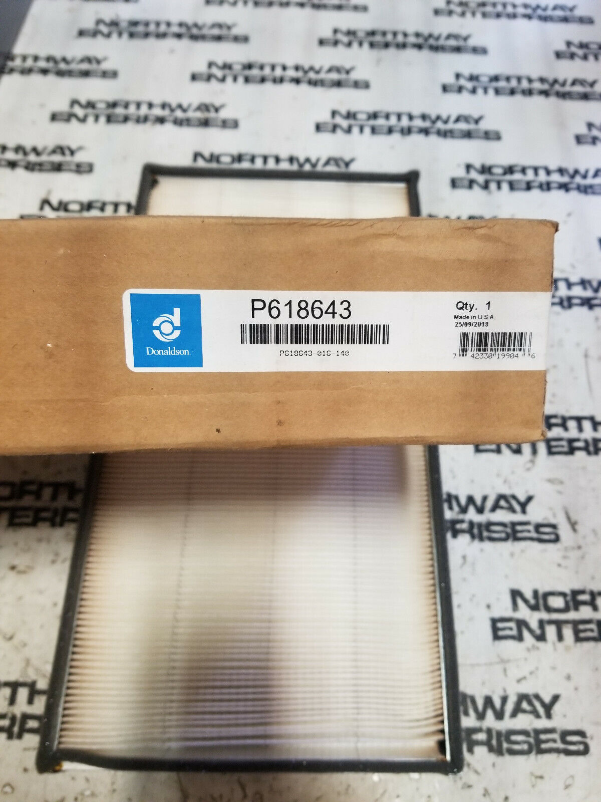 Donaldson P618643 Ventilation Panel Air Filter