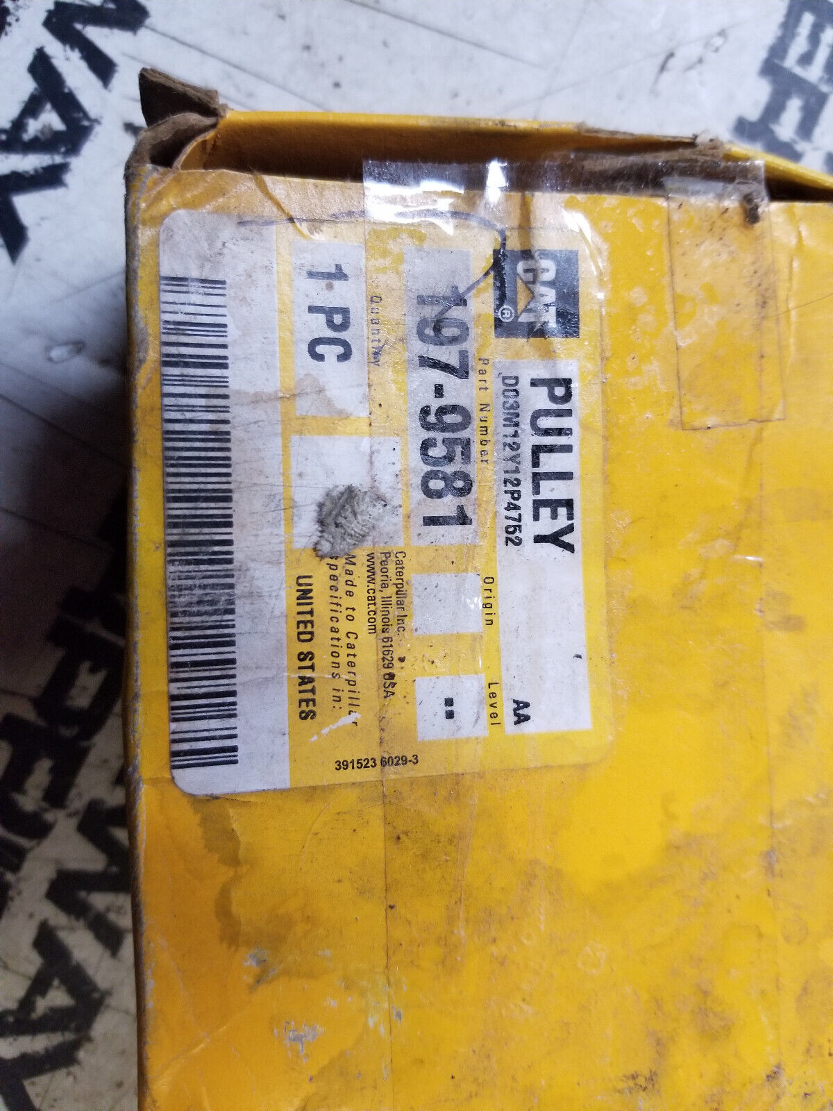 CAT PULLEY 197-9581 1979581