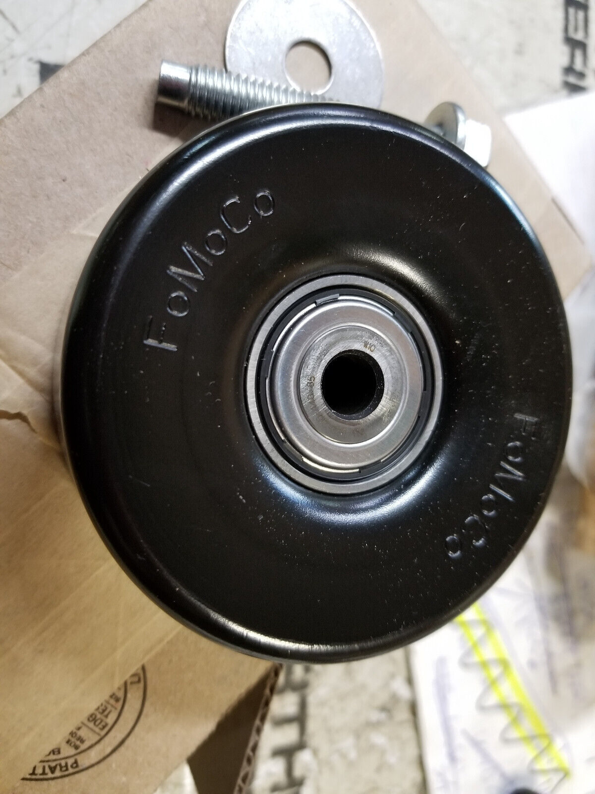 Accessory Drive Belt Idler Pulley Left Lower Motorcraft YS-382 LC3Z-8678-B