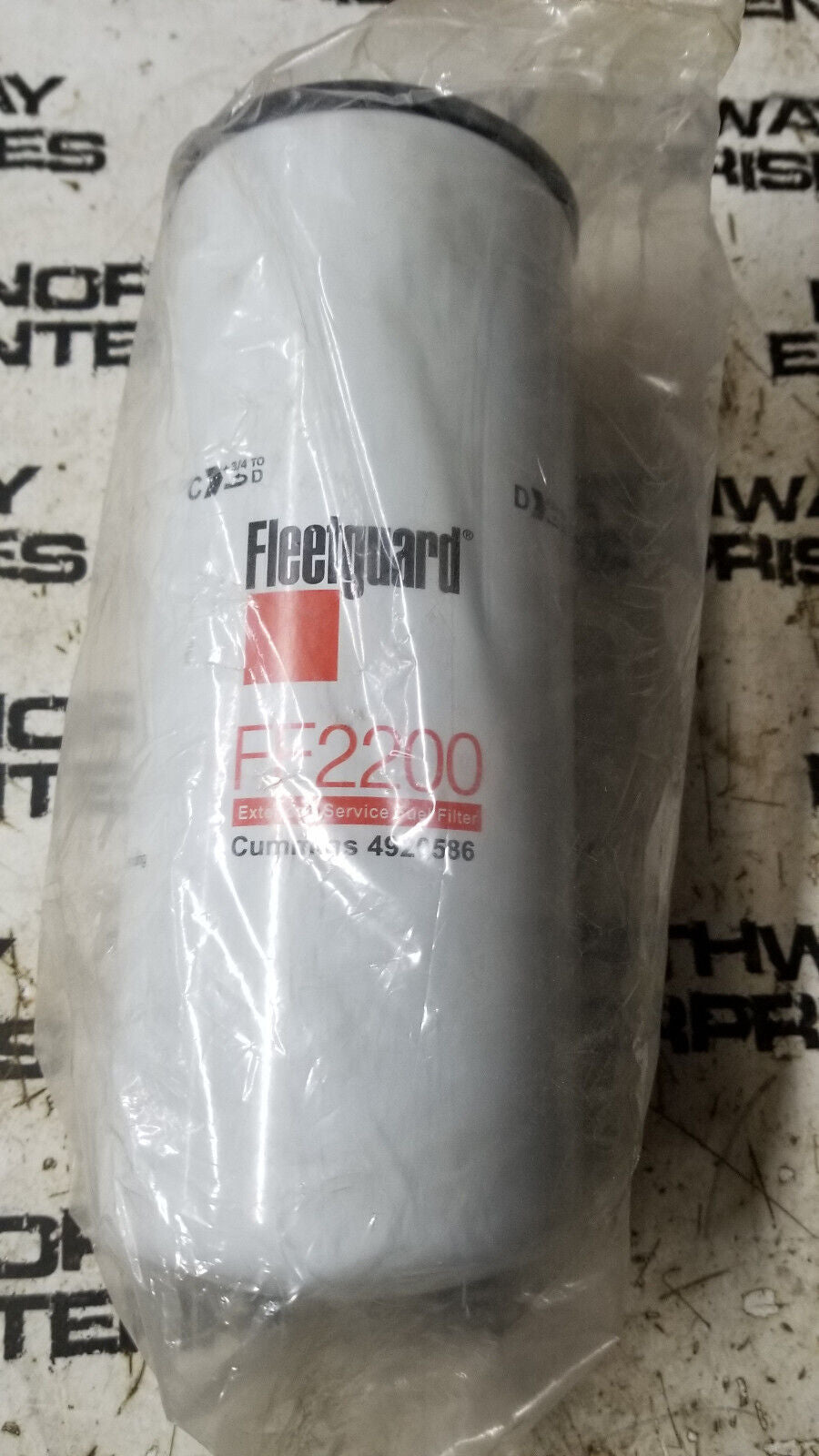 Fleetguard FF2200 Cummins Fuel Filter 4088272
